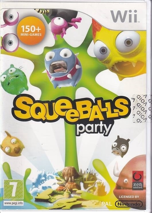 Squeeballs Party - Wii - (B Grade) (Used) (eng)